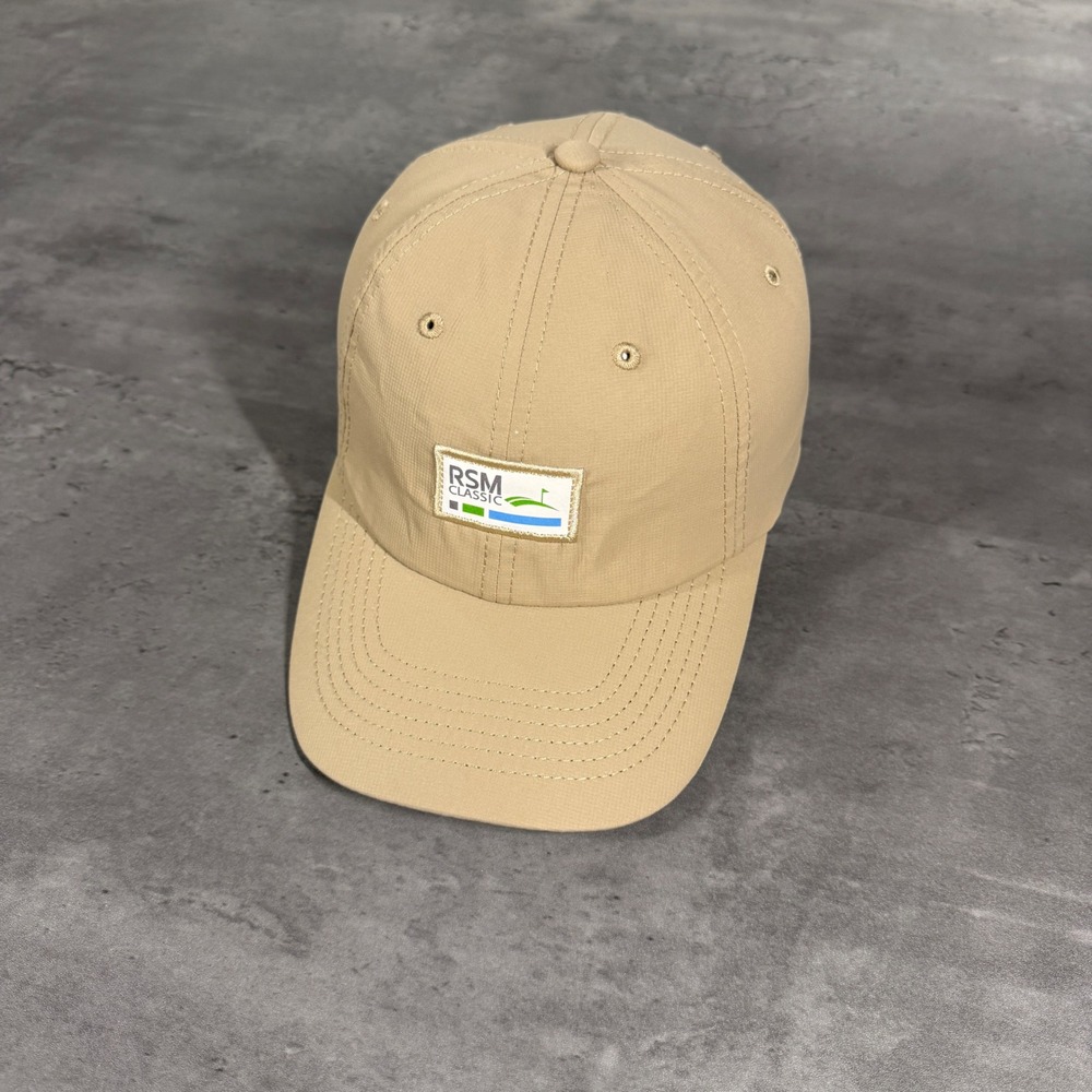 Imperial‎ RSM Classic Golf Hat Mens Tan Khaki Beige Sea Island Performance Cap